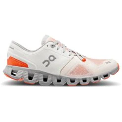 On Running -On Running on cloud x 3 women running shoe ivory alloy 6 1459740