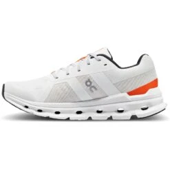 On Running On Cloudrunner Running Shoe - Undyed-White & Flame -On Running on cloudrunner running shoe undyed white flame 3 1455812